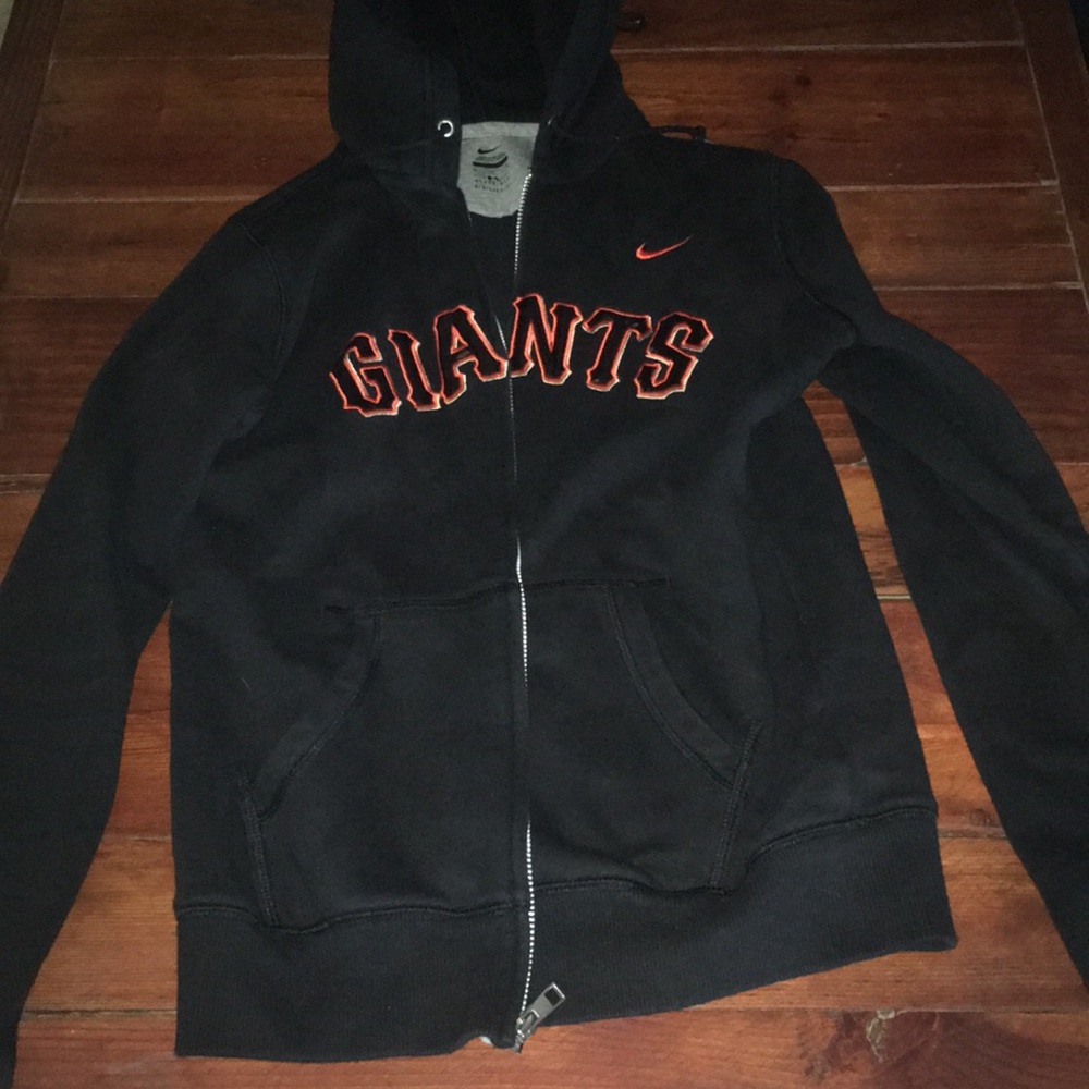 SF Giants Hooded Zip up Sweater